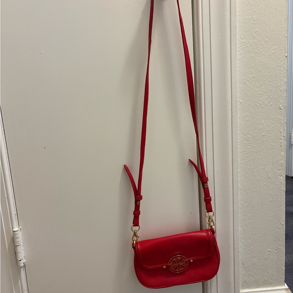 Tory Burch Red Crossbody Bag